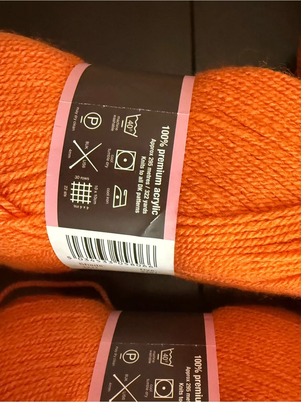 Stylecraft Special Double Knit Yarn - Bright Orange - Spice 5 Skeins